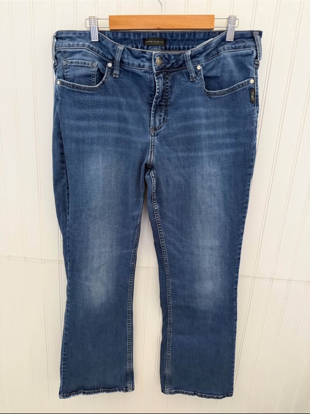 Silver Jeans Suki Slim Boot Jeans Size 18 L31